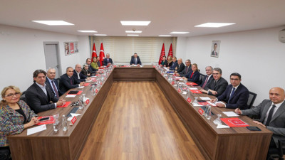 Özgür Özel, CAO toplantısına başkanlık etti