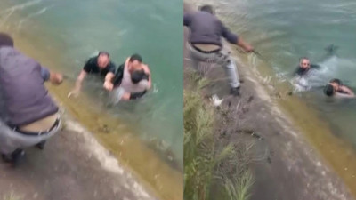 Ölüme karşı zamanla yarış! Bağırışını duyunca dayanamadım atladım