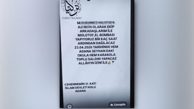 Sosyal medyadan ‘saldırı yapacağız’ paylaşımına gözaltı