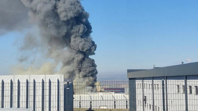Ankara'da fabrika yangını: Bir işçi hayatını kaybetti