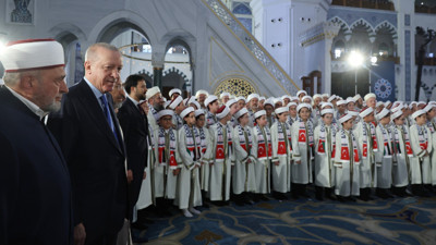 Erdoğan icazet merasimine katıldı