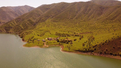 Keban’da bahar manzarası büyüledi