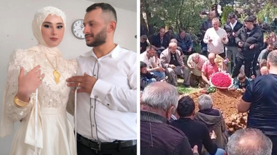 Düğünden bir gün önce öldüler: Gelin çiçeği damadın mezarına konuldu