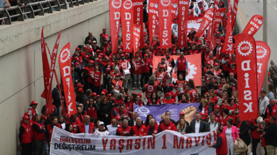 Ankara'da 1 Mayıs: Uzun kortejlerle Tandoğan'da toplandılar