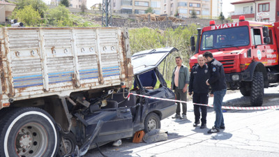 Kayseri'de anne-oğlu ayıran korkunç kaza