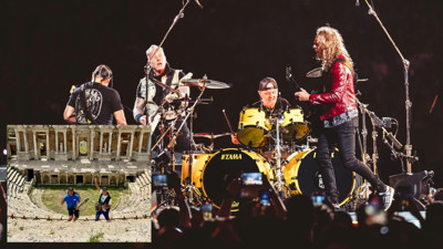 Metallica üyeleri gizlice Türkiye'ye geldi