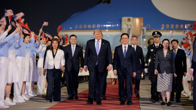 10 yıl sonra bir ilk: Trump Çin'de
