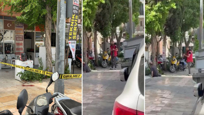 Husumetlisini vurdu polis gelene kadar kimseyi yaklaştırmadı