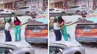 Trafikte kadına kafa atan fenomen yakalandı