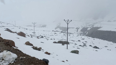 Mayıs sonu Rize'de 1 metre kar