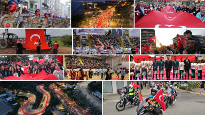 Türkiye'nin dört bir yanında 19 Mayıs coşkusu