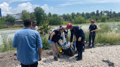 Adana’da nehirde erkek cesedi bulundu