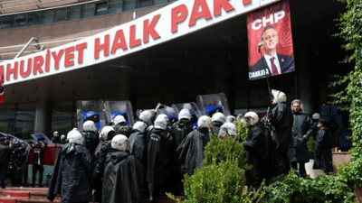 DİSK, KESK, TMMOB ve TTB’den CHP Genel Merkezi'ne müdahale edilmesine tepki