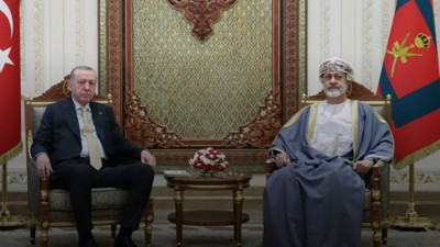 Erdoğan, Umman Sultanı ile görüştü