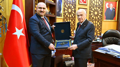 MHP Lideri Bahçeli, Kerkük Valisi Ağa’yı kabul etti