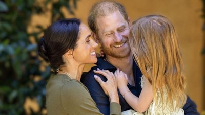 Prens Harry ve Meghan, kızlarının doğum gününü bu fotoğrafla kutladı