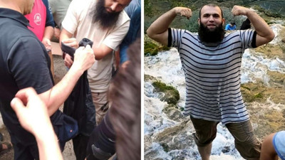 Serinlemek için girdiği çayda kaybolan Ömer'in pantolonu bulundu