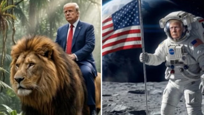 Trump'tan tuhaf sosyal medya paylaşımları