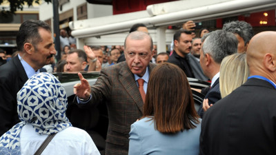 Erdoğan’dan kafe ziyareti