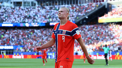 Erling Haaland’ın golleri Norveç’te sismik sarsıntıya yol açtı