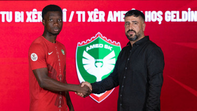 Amedspor'dan savunmaya genç takviye: Amadou Cisse imzaladı