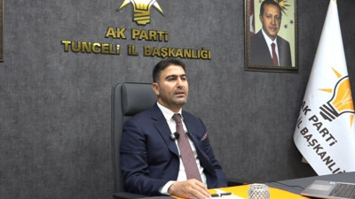 AKP Tunceli İl Başkanı Hakan Özer görevinden istifa etti