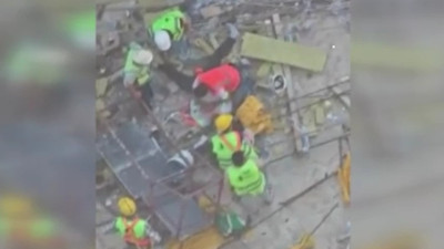 İnşaatın 12. katından düşen işçi hayatını kaybetti
