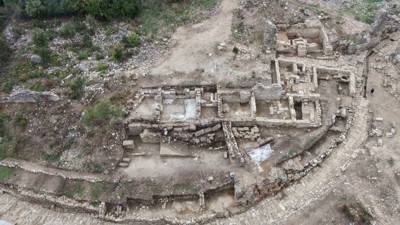 Aspendos'ta 2 bin yıllık Tiyatro Caddesi gün yüzüne çıkarıldı