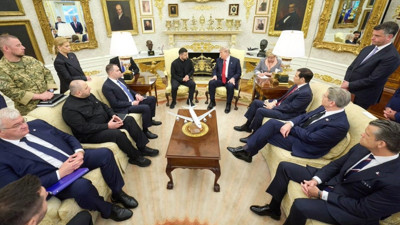 ABD Başkanı Trump, Beyaz Saray’da Zelenskiy ile görüştü