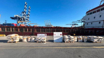 Ambarlı Limanı'nda 3 ton uyuşturucu ele geçirildi