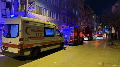 Evde çıkan yangında öldü