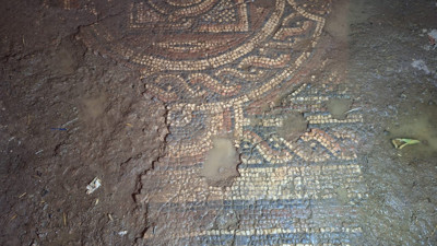 Mardin’de 1500 yıllık mozaik bulundu