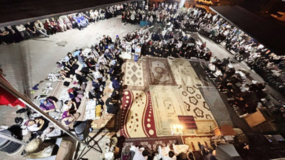 Tahliye tebligatına karşı Kıraç Cemevi'nde yüzlerce kişi Birlik Cemi'nde buluştu