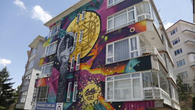 Gri başkent mural ve grafiti çalışmalarıyla renkleniyor