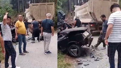 Yayla yolunda feci kaza: 9 yaralı