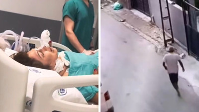 Tehdit edip, kefen gönderdiğini eski eşini 8 yerinden bıçakladı