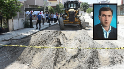 Yol çalışmasında kaza: Belediye işçisi can verdi