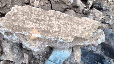 Hatay'da altyapı kazısında tesadüfen bulundu: Tam bin 500 yıllık