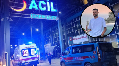 Motosikletli genç öldü, iki polis yaralı