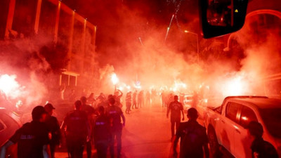 Fenerbahçe'ye Ankara'ya coşkulu karşılama