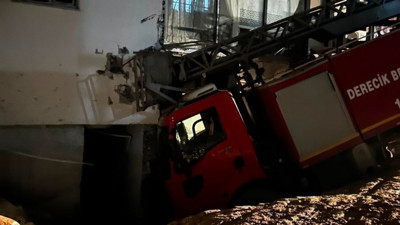 İtfaiye merdiveninin sepeti ile duvar arasında sıkışan uzman çavuş öldü