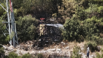 Muğla'da korkutan yangın