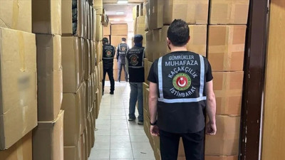 71,9 milyar TL'lik kaçak eşya ele geçirildi