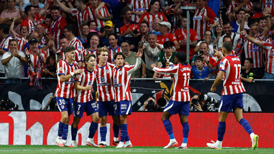 Atletico Madrid sezona galibiyetle başladı: 16’lık Dominguez tarihe geçti