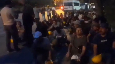 Bakanlık önündeki eyleme polis müdahalesi! Çok sayıda madenci gözaltında