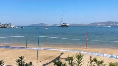 Muğla'da halk plajı kapatıldı: Numune sonuçları bekleniyor