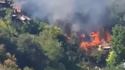 Piknik tüpleri bomba gibi patladı