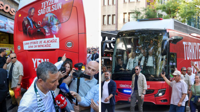 Özgür Özel: Teyzem sayesinde bu otobüs artık partinin seçim otobüsü