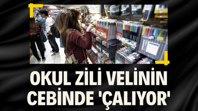 Okul zili velinin cebinde 'çalıyor'