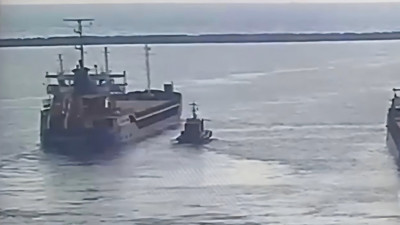 Tuğberk İmamoğlu gemisi İskenderun'da limandan böyle ayrıldı